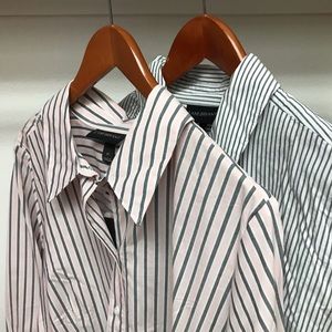 Two Lane Bryant Fitted Button Down Shirts sz 18/20